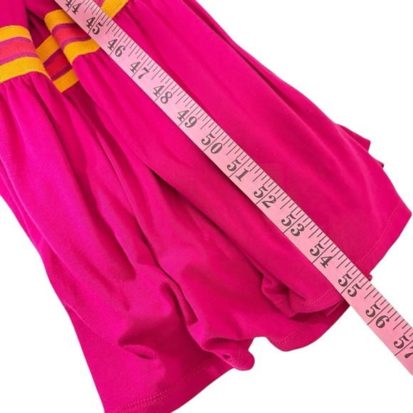 TED BAKER norabel pink tiered jersey maxi sundress 5 M 12 - Picture 12 of 12